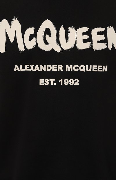 Хлопковый свитшот ALEXANDER MCQUEEN, арт. 688713 QTZ81, фото 5