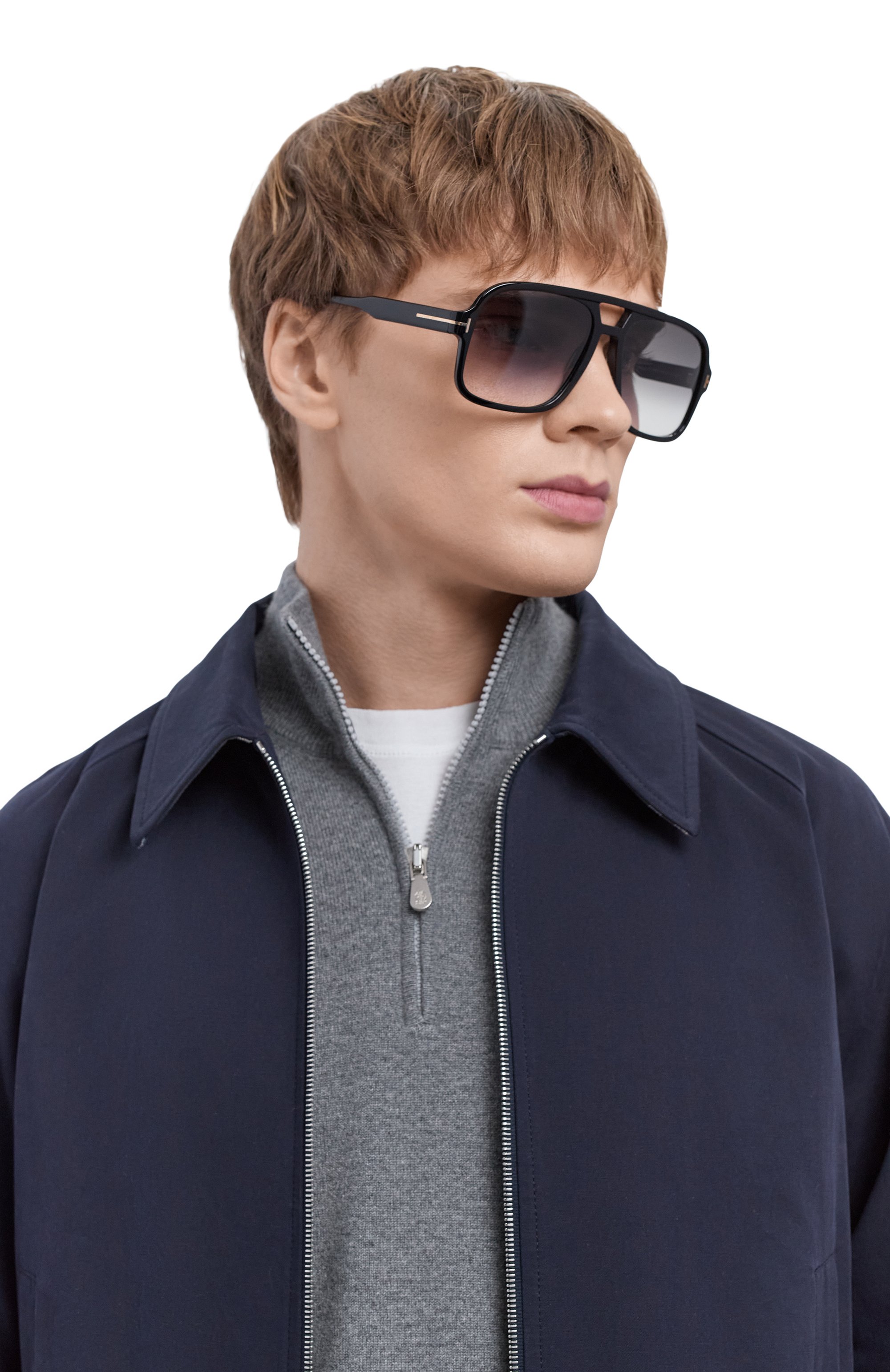 Солнцезащитные очки TOM FORD черного цвета по цене 54950 руб., арт. TF884 01B, фото 2 Солнцезащитные очки TOM FORD, арт. TF884 01B, фото 2