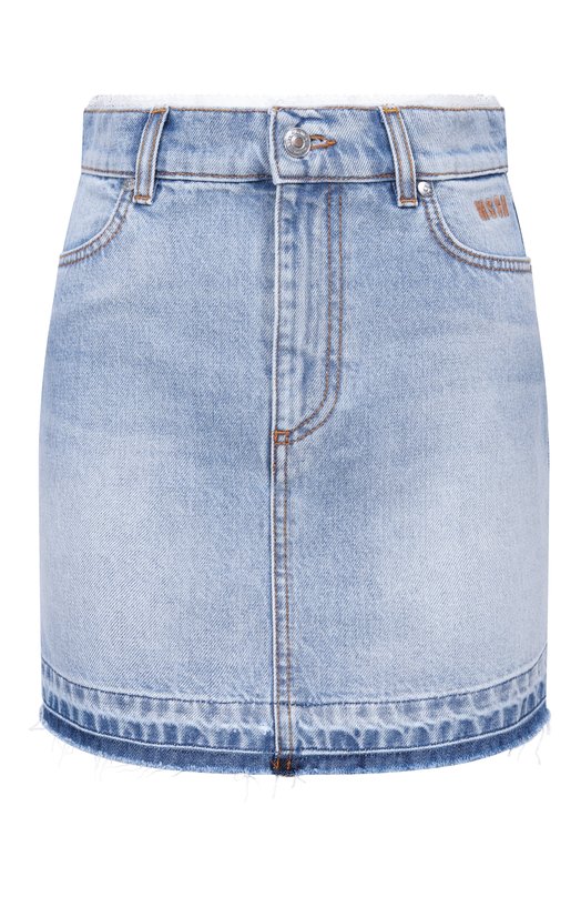 Джинсовая юбка Gonna MSGM 4041MDD234L/267279 Голубой 4041MDD234L/267279