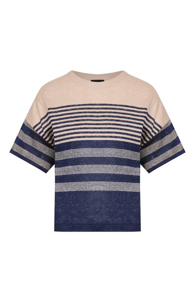 Женская льняная футболка GIORGIO ARMANI, арт. GW003264/AF24984