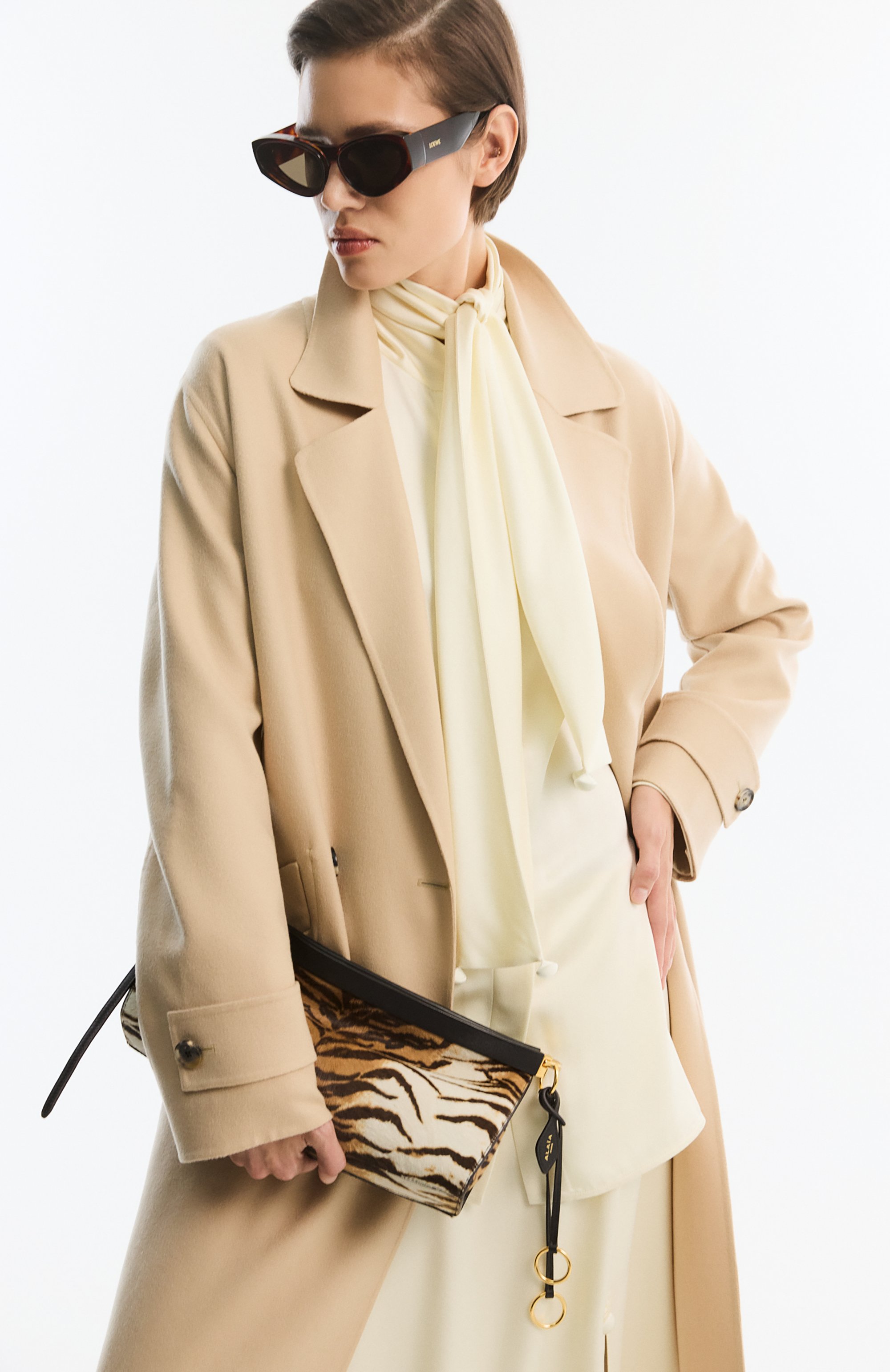 Сумка  le click east west medium ALAIA, арт. AA1S01430I105, фото 7