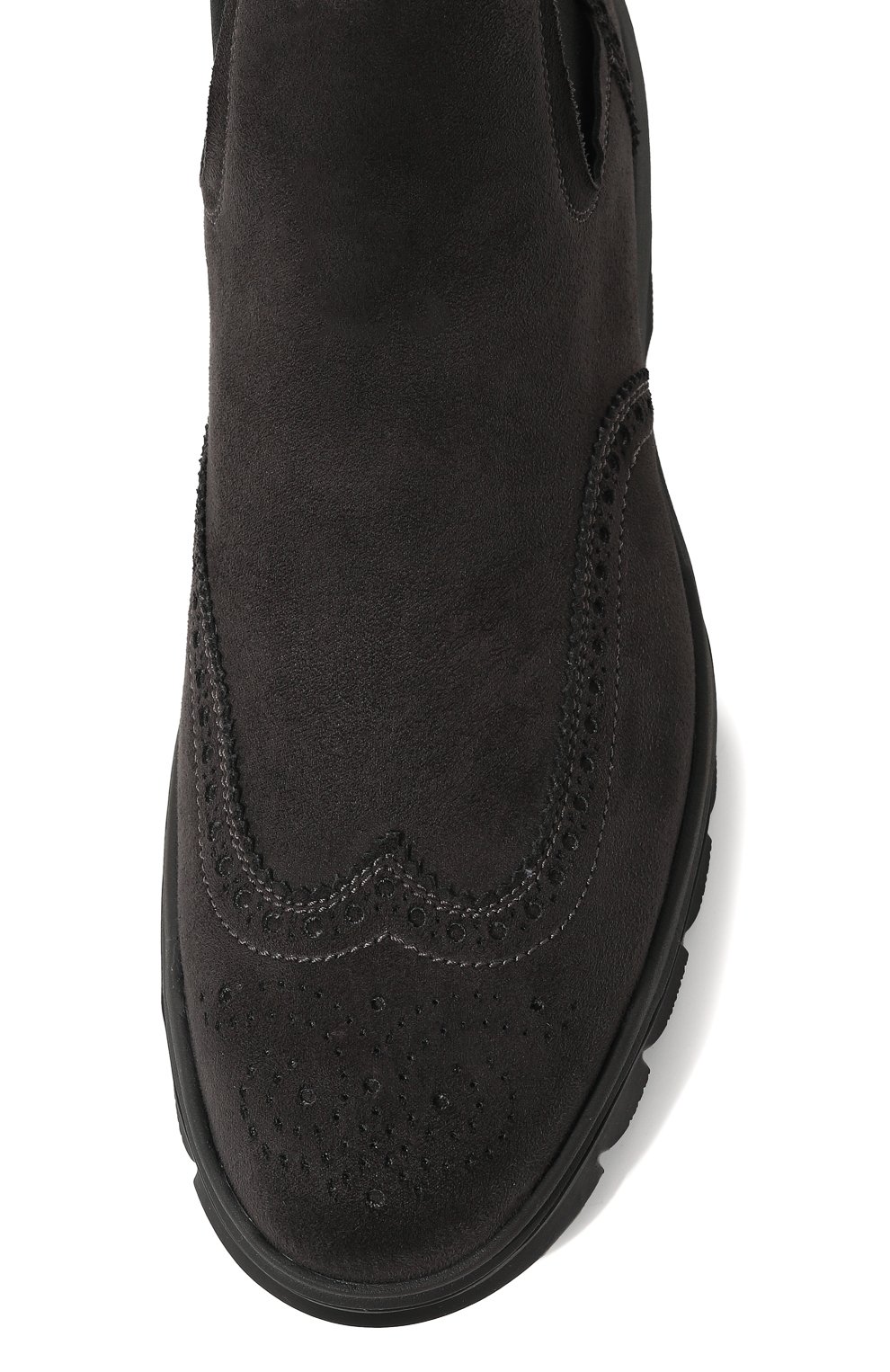 Замшевые челси SANTONI, арт. MGIG18265SKNKCATG76, фото 6