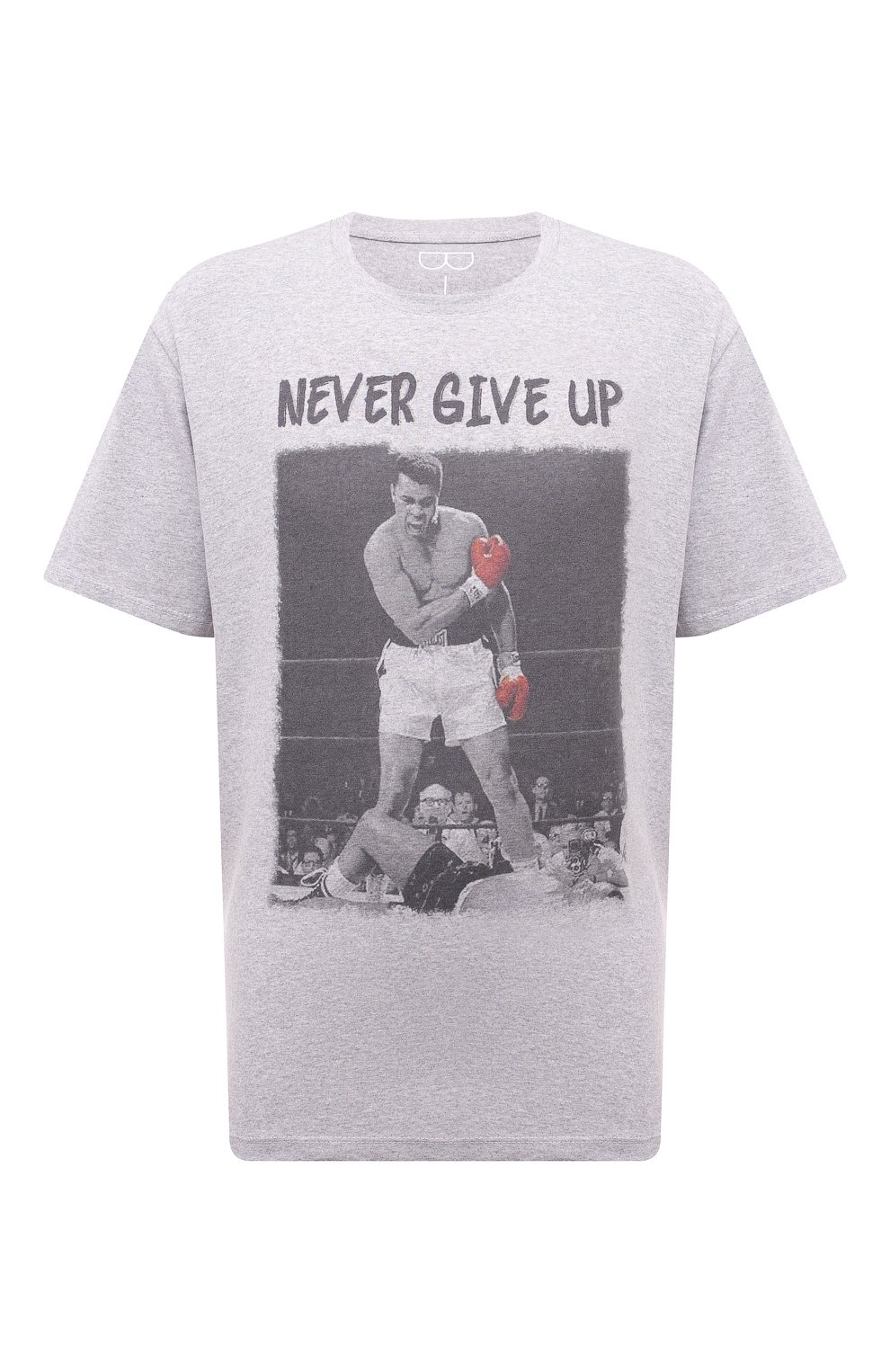 Хлопковая футболка BISIBIGLIO, арт. ALI NEVER GIVE UP, фото 1