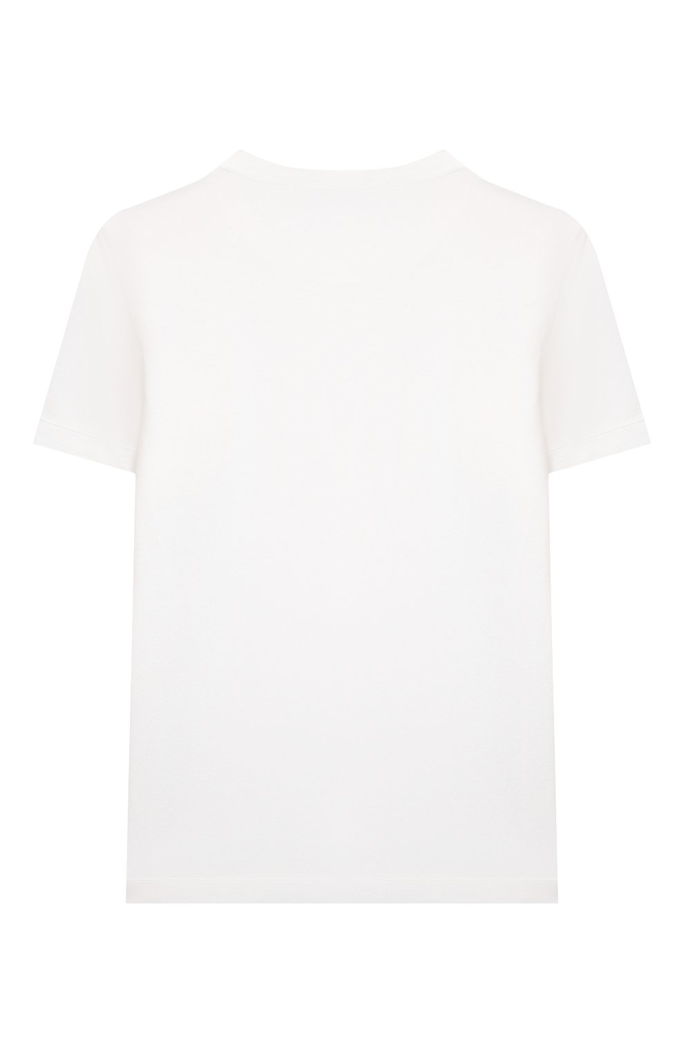 Хлопковая футболка STONE ISLAND белого цвета по цене 12350 руб., арт. 761620147/4, фото 2 Хлопковая футболка STONE ISLAND, арт. 761620147/4, фото 2