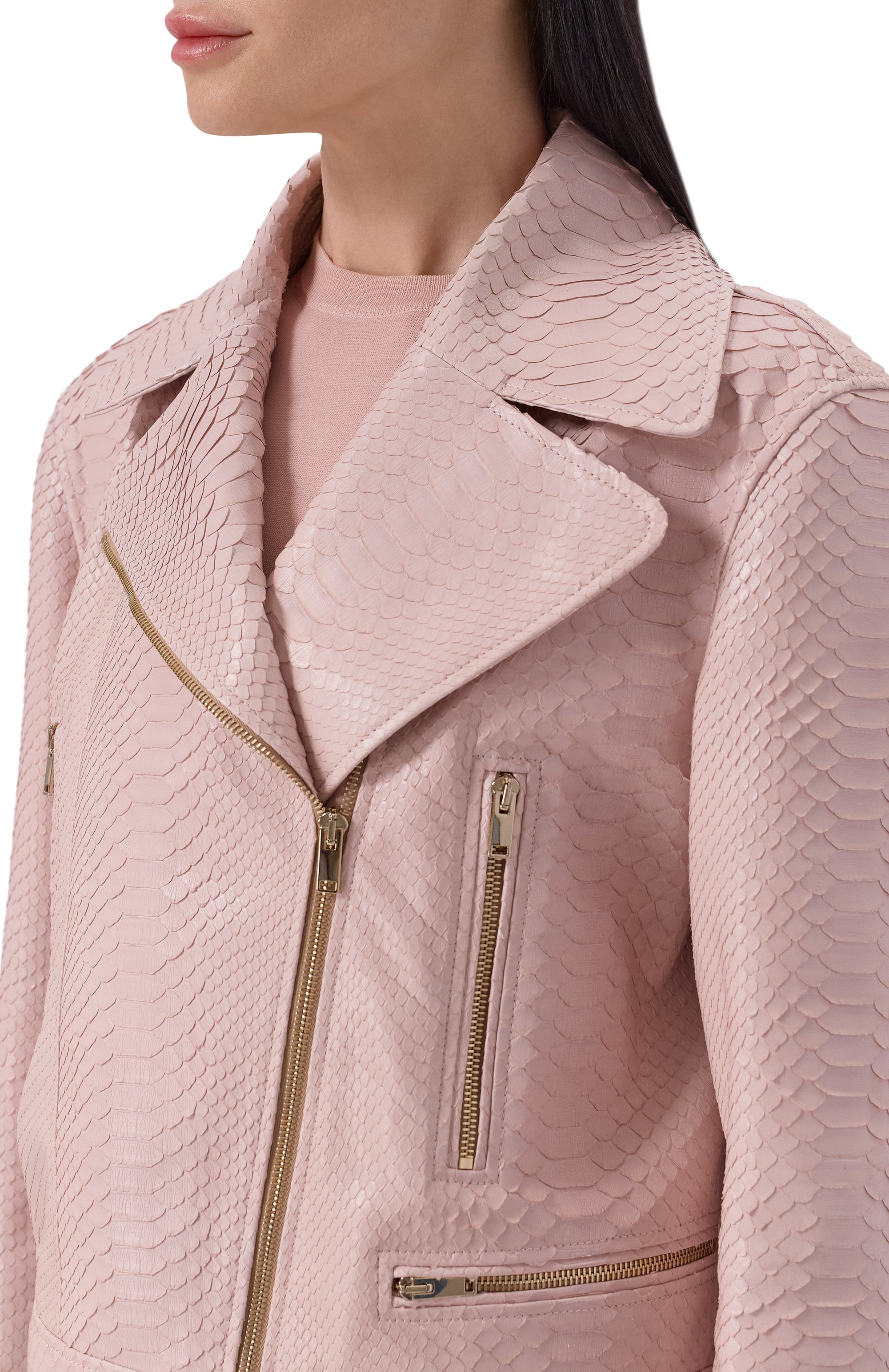 Куртка из кожи питона MVST, арт. M26.CSW.L401-3G/YLN006, фото 5