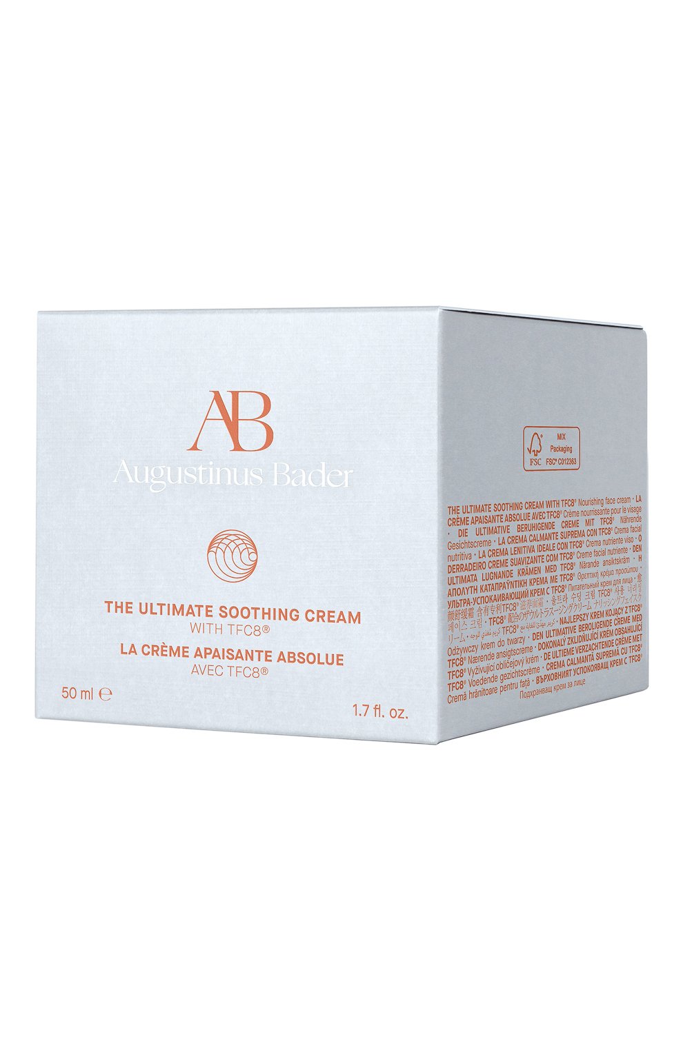 Успокаивающий крем для лица со сменным блоком the ultimate soothing cream (50 ml) AUGUSTINUS BADER, арт. 5060552903346, фото 4