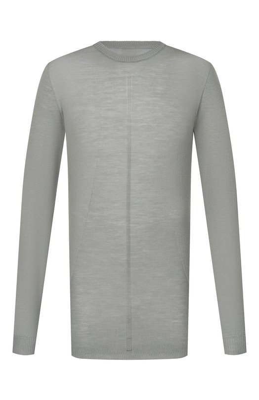 Шерстяной джемпер Rick Owens RU02E1622/ML Серый RU02E1622/ML