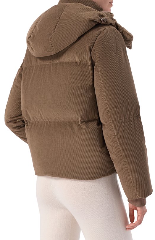 Вельветовый пуховик MVST M25.1MW.0013/5180 Бежевый  M25.1MW.0013/5180 Фото 6