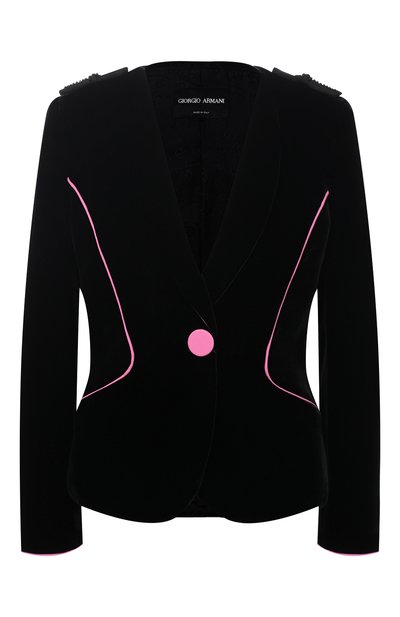 Женский бархатный жакет GIORGIO ARMANI, арт. 0WHGG0K9/T01FD