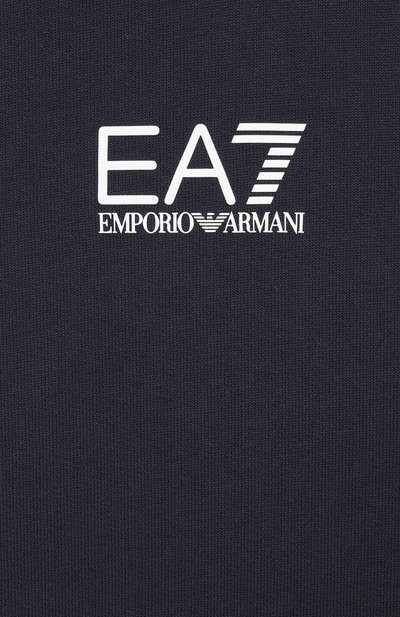 Хлопковое худи EA7, арт. 7B000024/AF10380, фото 3