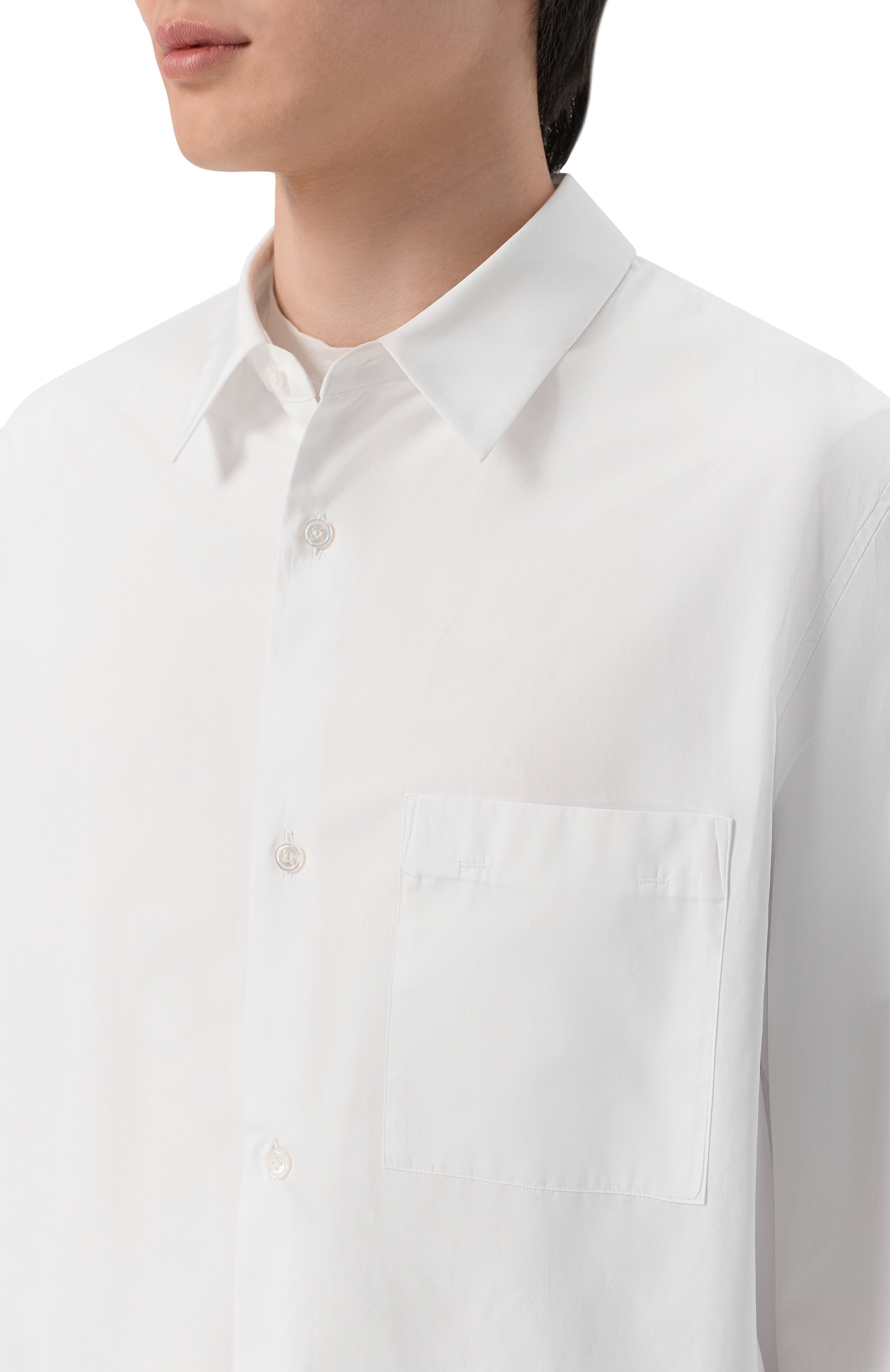 Хлопковая рубашка ATTACHMENT, арт. AS61-085, фото 5