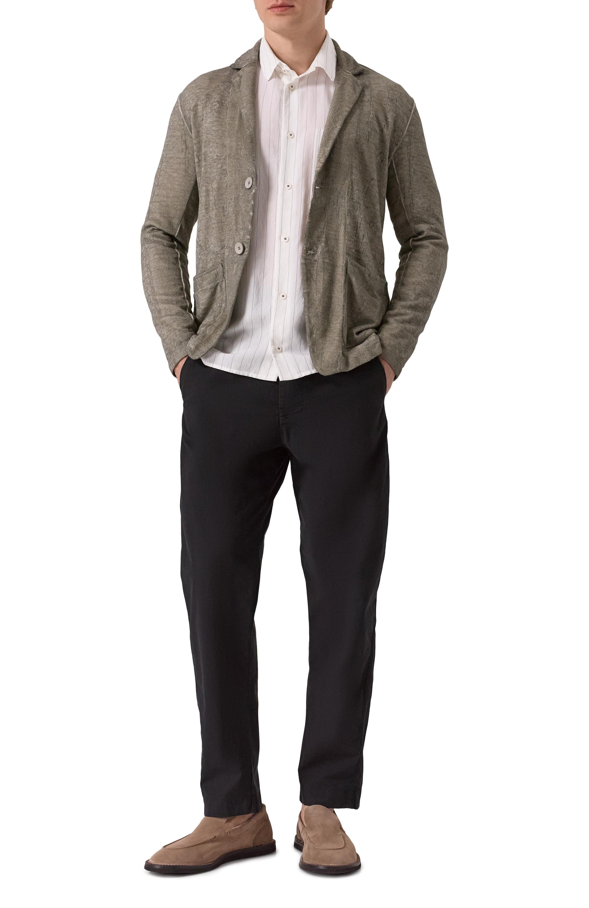 Хлопковые брюки TRANSIT, арт. CFUTRBG162, фото 2