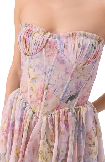 Платье изо льна и шелка YVON, арт. 0 160018, фото 4