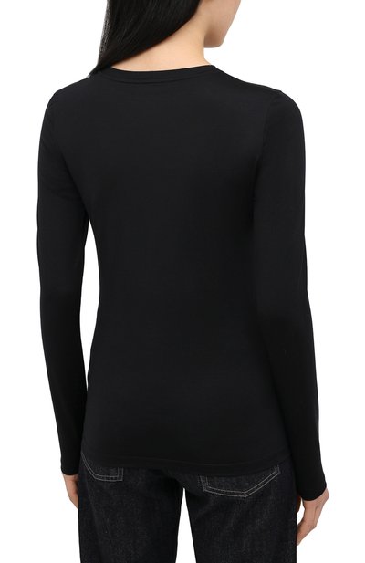 Хлопковый лонгслив JIL SANDER, арт. JPPR705500-WR257108, фото 4