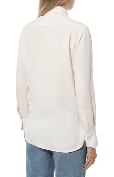 Блузка из вискозы KITON, арт. D48407K0956C, фото 4