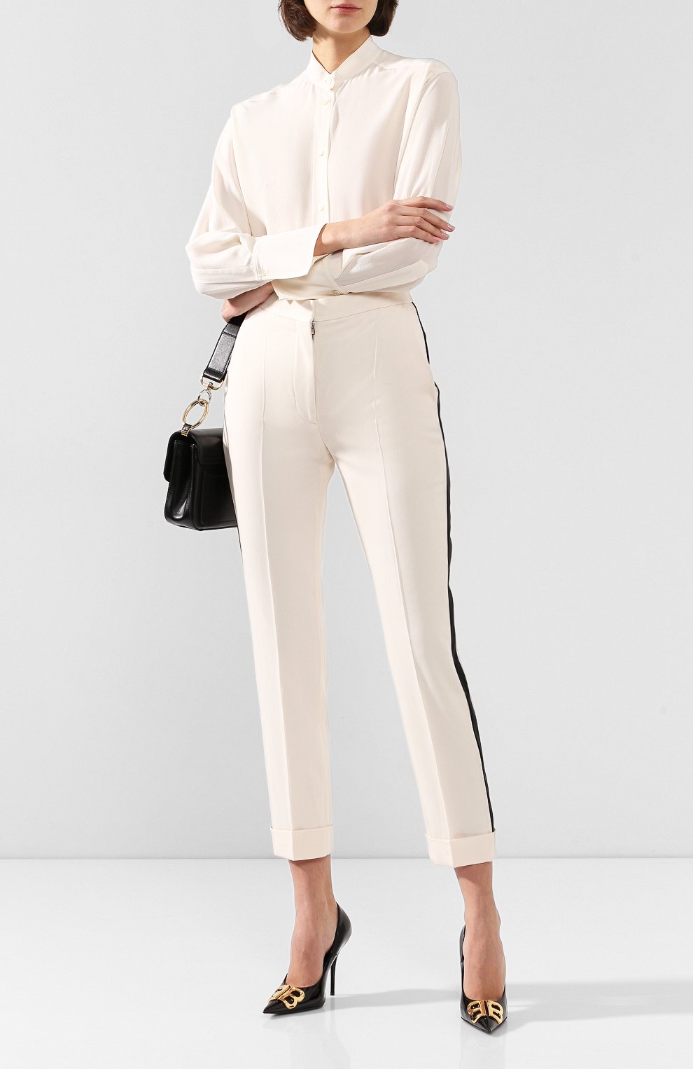 Шелковые брюки STELLA MCCARTNEY, арт. 586546/SNB77, фото 2