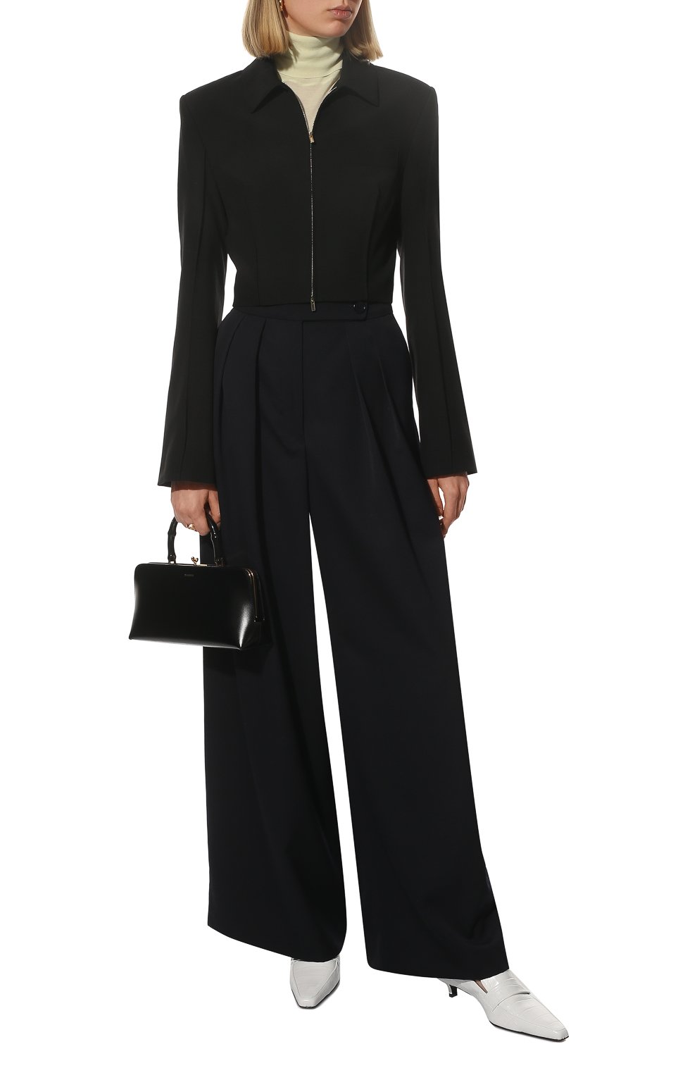 Шерстяные брюки DRIES VAN NOTEN, арт. 221-010922-4236, фото 2