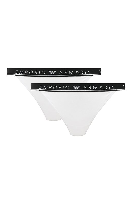 Комплект из двух трусов-стрингов Emporio Armani