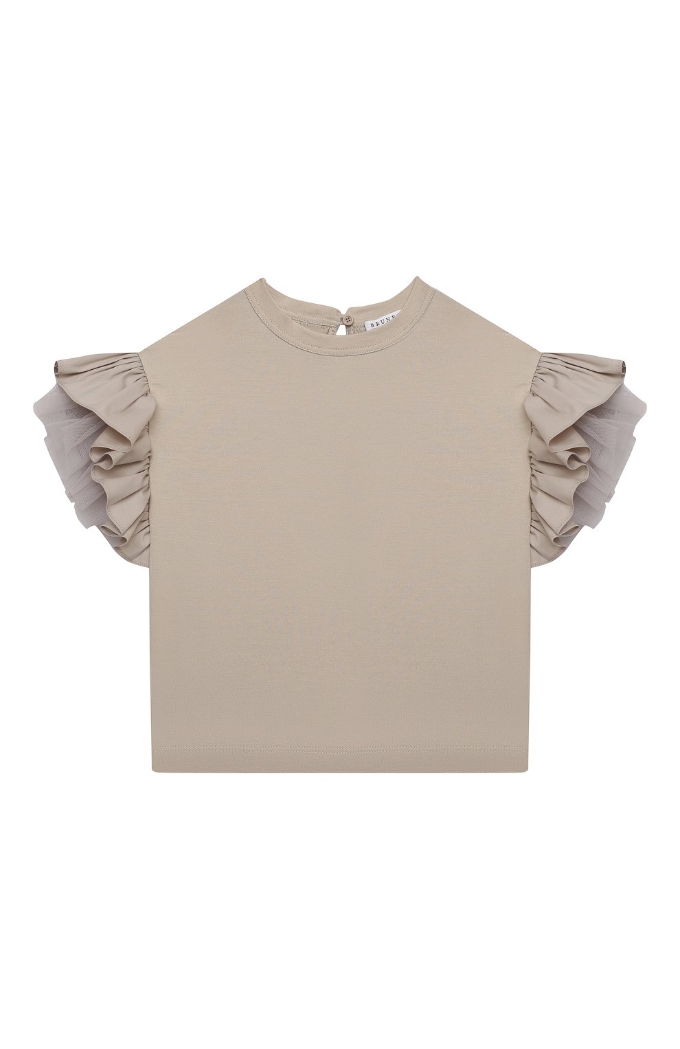 Хлопковый топ BRUNELLO CUCINELLI, арт. B0A45T016A, фото 1