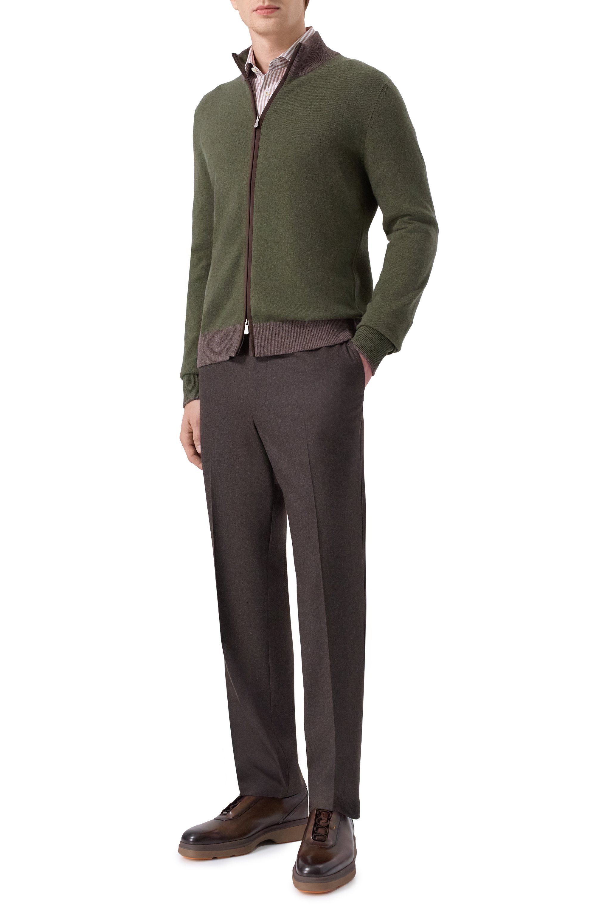 Кардиган из шерсти и кашемира GRAN SASSO, арт. 55106/19669, фото 2