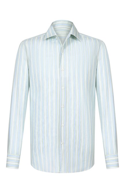Мужская сорочка из хлопка и льна MVST, арт. M26.CSM.B405/749-C0TT0N/LINEN