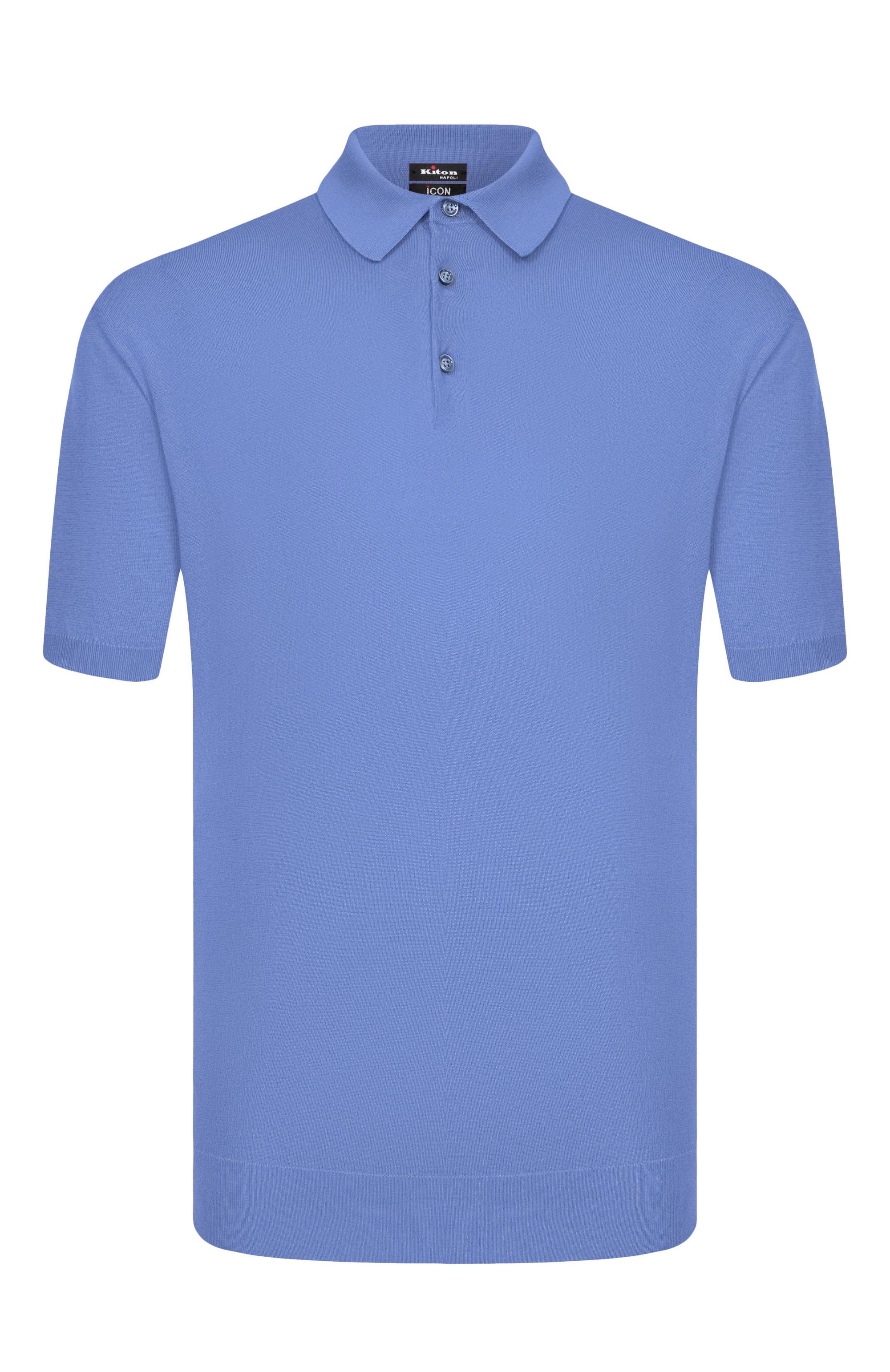 Хлопковое поло KITON, арт. UMKXX33_001, фото 1