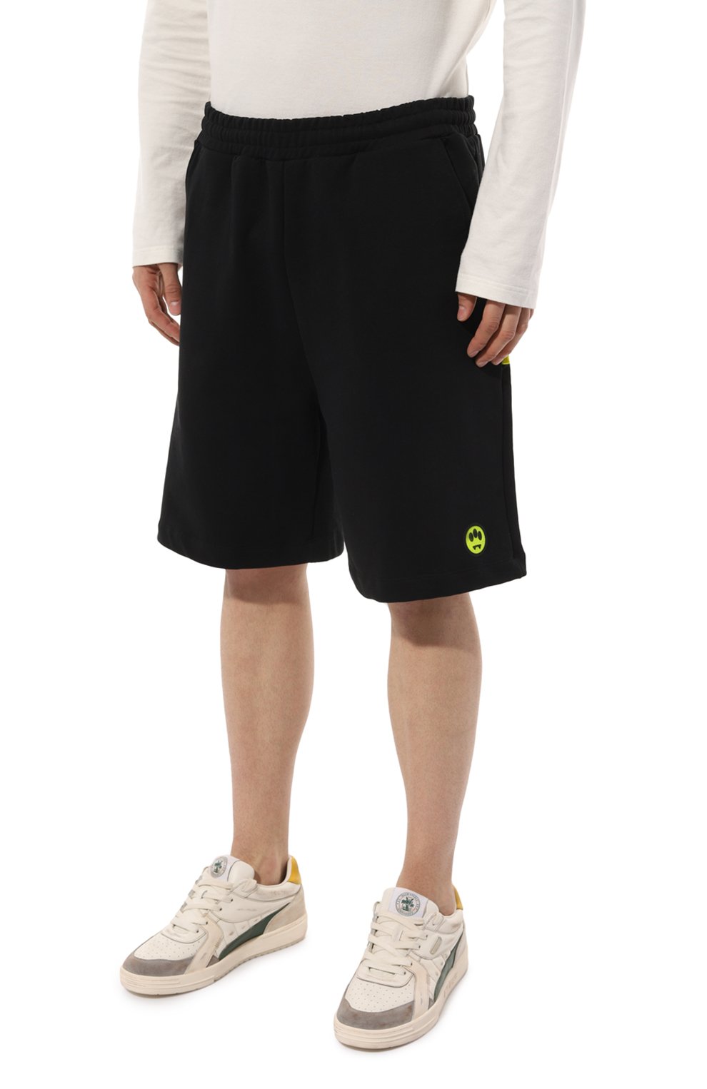 Хлопковые шорты BARROW, арт. S4BWMABE133, фото 3