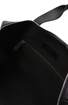 Мужская портфель BURBERRY черного цвета, арт. 8101921 | Фото 5 (Ремень/цепочка: На ремешке; Размер: large; Материал: Натуральная кожа; Сумки-технические: Портфели)