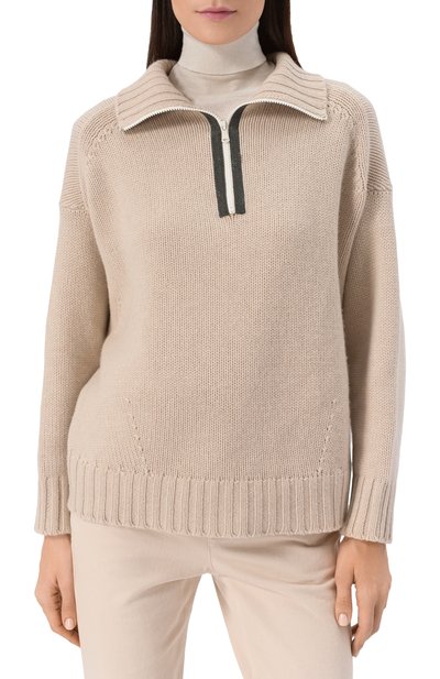 Кашемировый свитер BRUNELLO CUCINELLI, арт. M12316204, фото 3