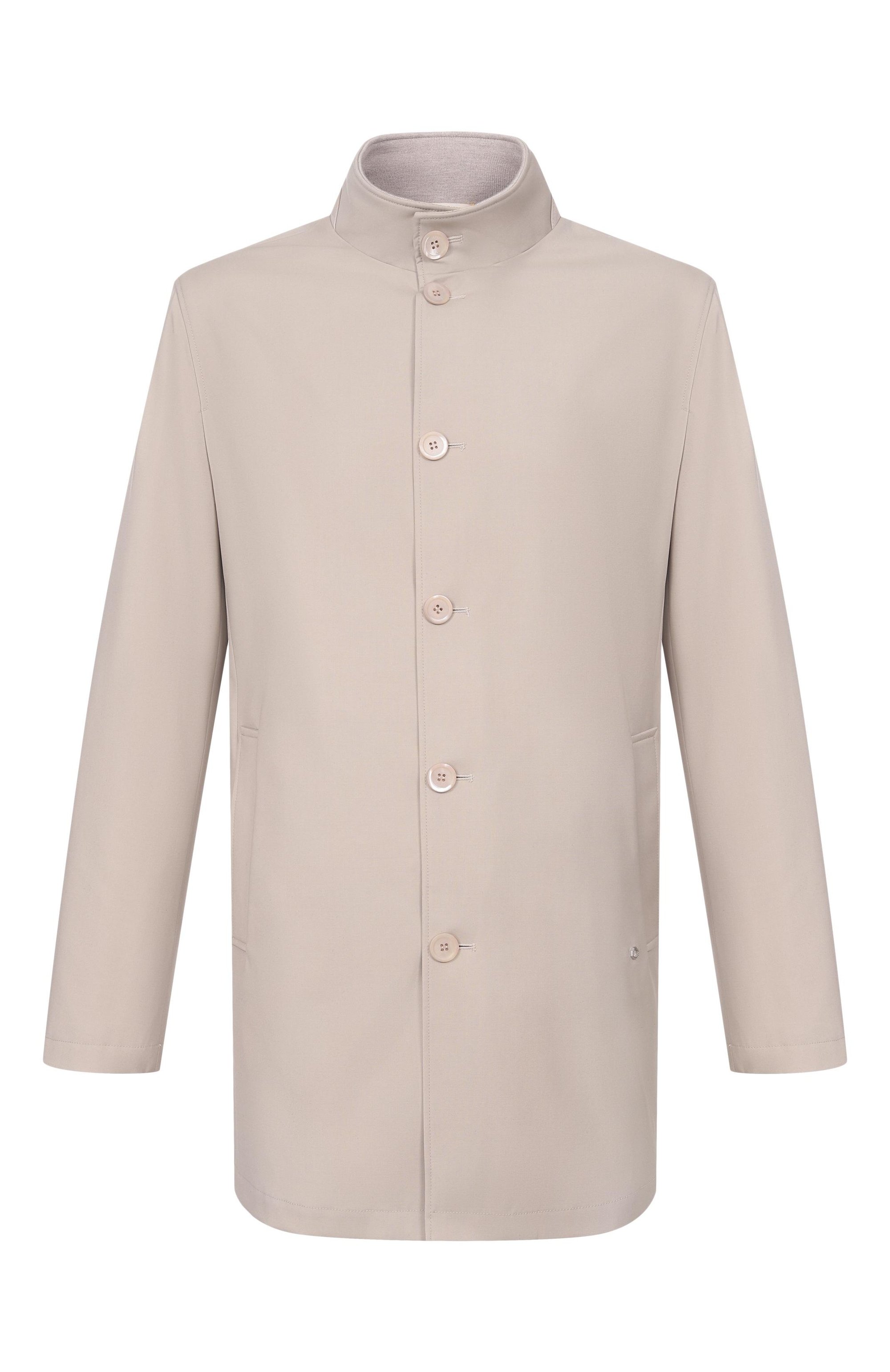 Шерстяной плащ STEFANO RICCI бежевого цвета по цене 529500 руб., арт. MDJ6100280/5612_001, фото 1 Шерстяной плащ STEFANO RICCI, арт. MDJ6100280/5612_001, фото 1