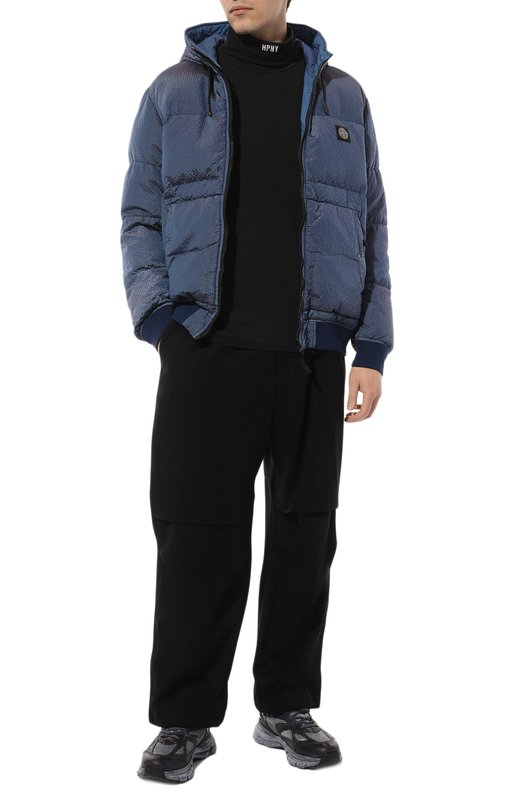 Хлопковый лонгслив Heron Preston Чёрный, фото 2