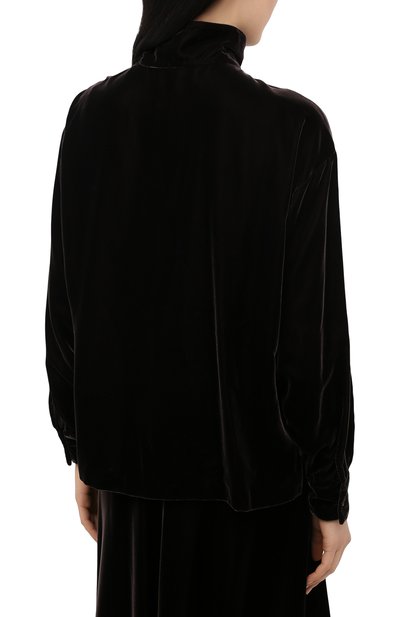 Бархатная блузка RALPH LAUREN, арт. 290825294, фото 4