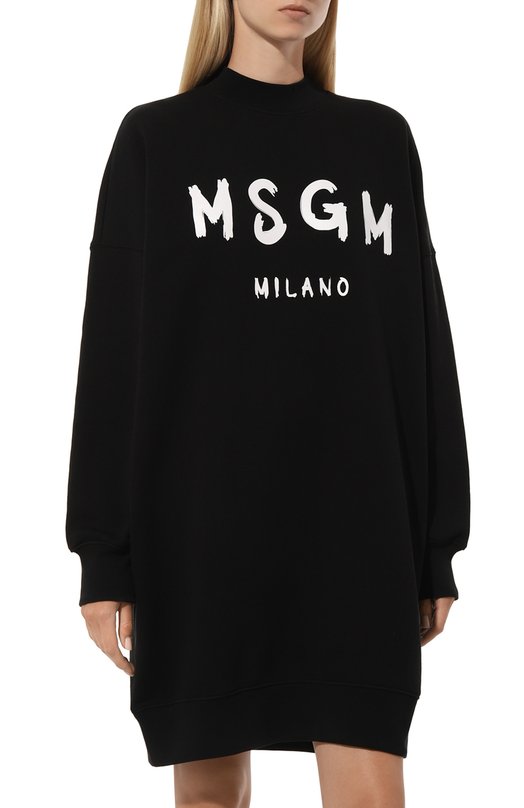 фото Хлопковое платье msgm