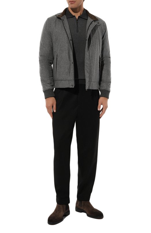 Утепленный бомбер Waterville Серый, фото 2