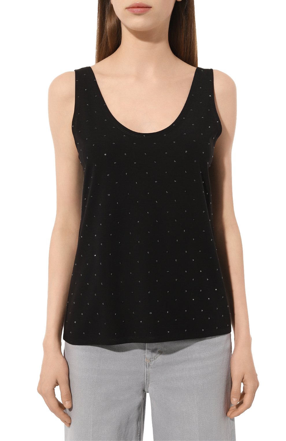 Топ с отделкой стразами FLASHIN, арт. SS24MRC, фото 3