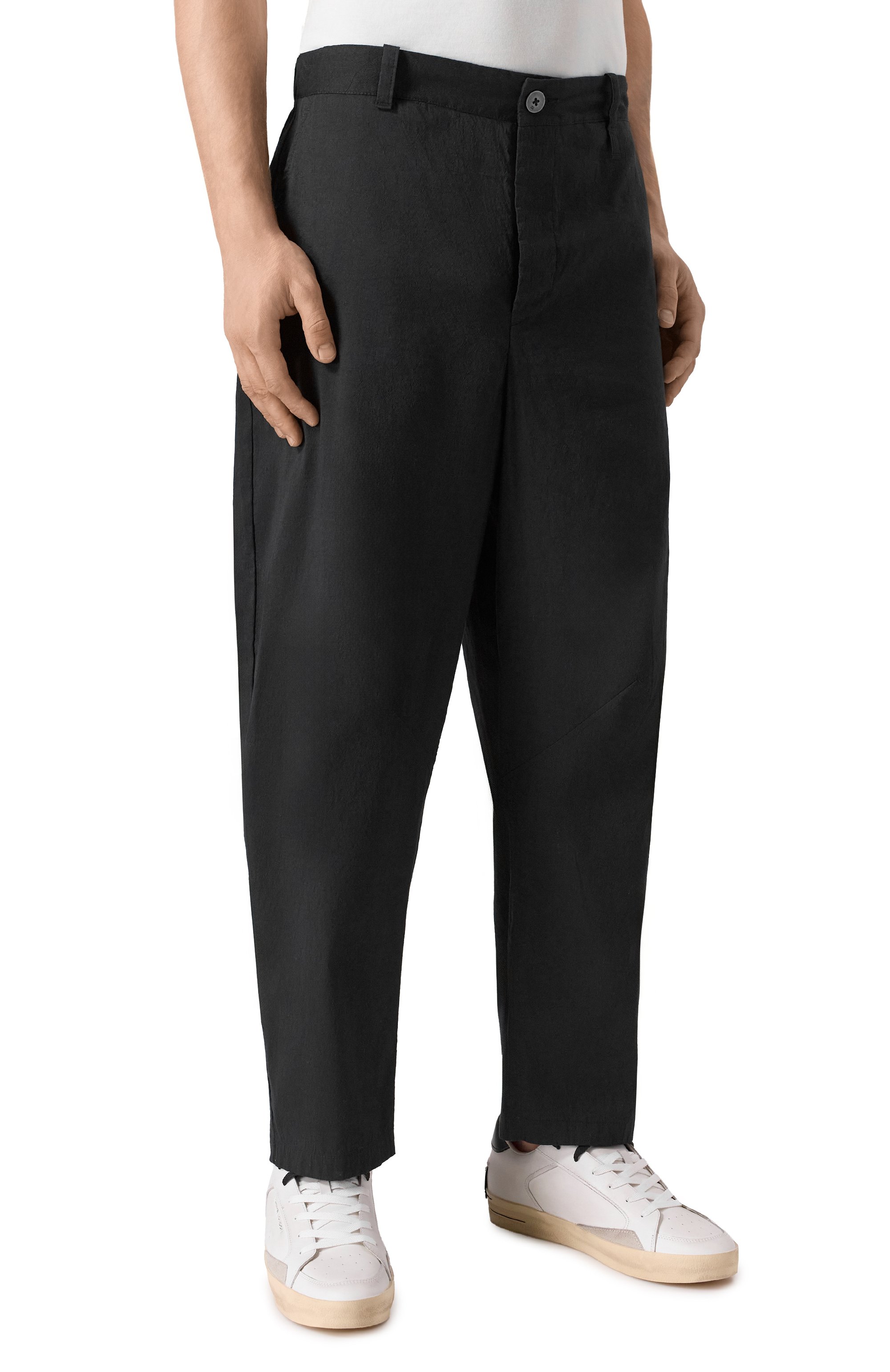 Брюки изо льна и хлопка TRANSIT, арт. CFUTRZI180, фото 3