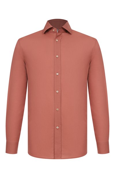 Мужская хлопковая рубашка BRUNELLO CUCINELLI, арт. MA6740627