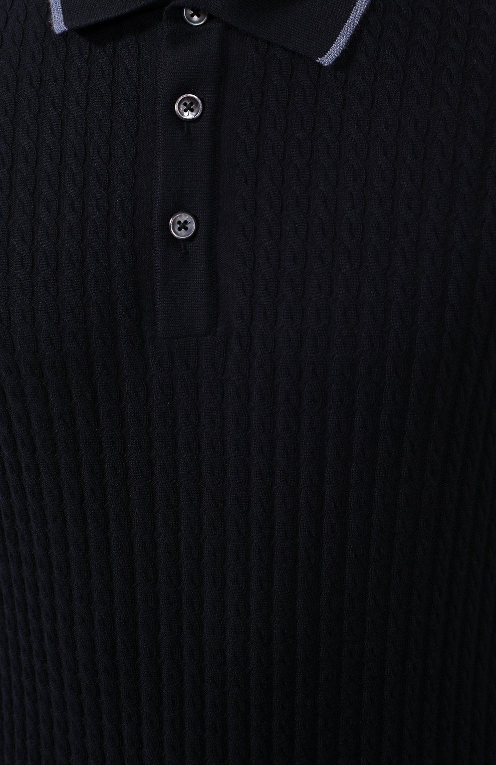 Поло из смеси шерсти и кашемира FIORONI, арт. M19302C1, фото 5