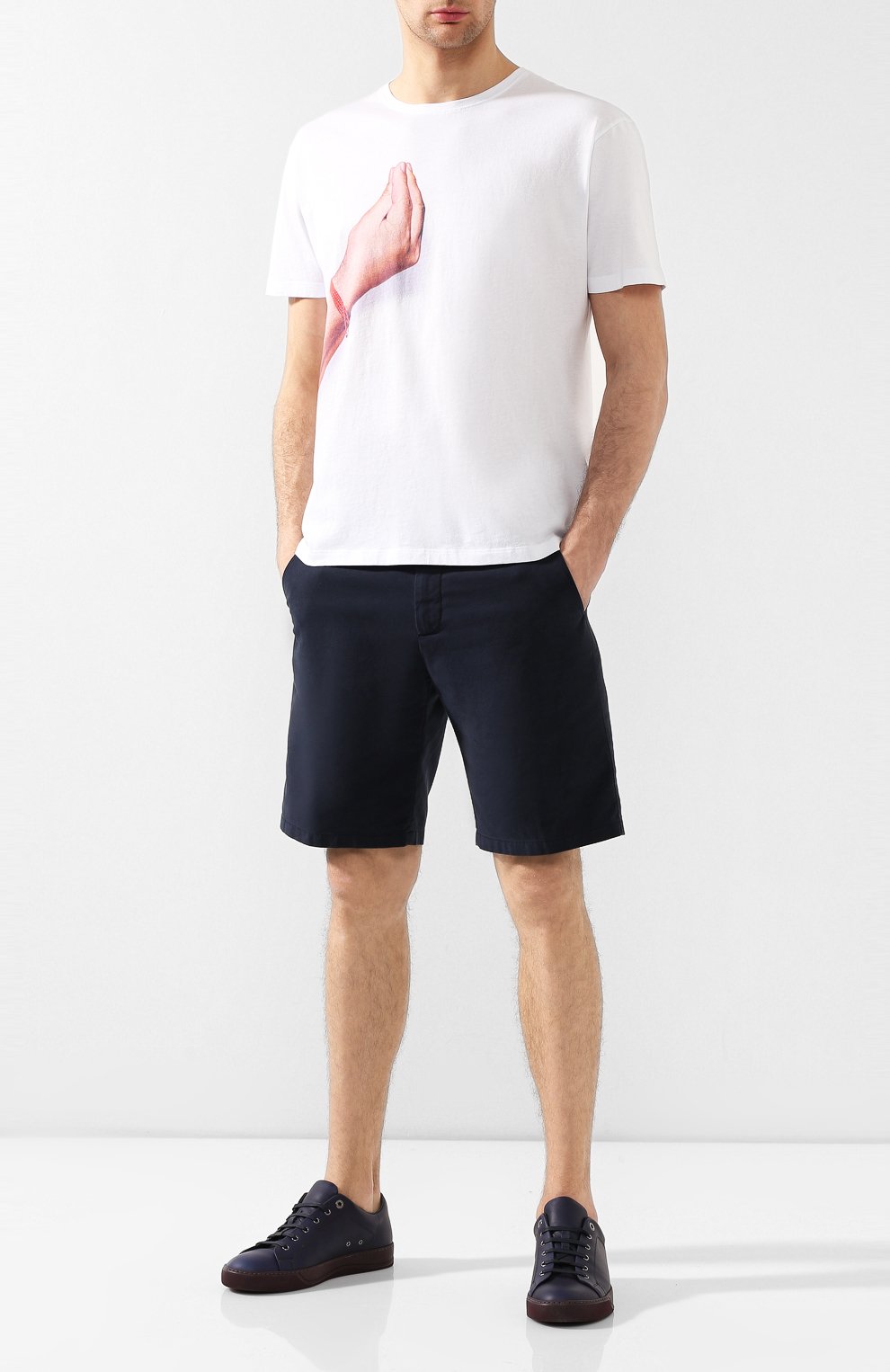 Хлопковая футболка ISAIA, арт. MCC005/JC002, фото 2