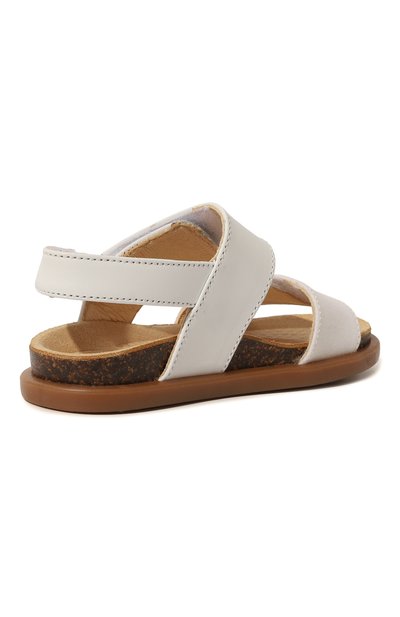 Кожаные сандалии WALKEY белого цвета по цене 9950 руб., арт. Y1A2-41760-0063/19-24, фото 3 Кожаные сандалии WALKEY, арт. Y1A2-41760-0063/19-24, фото 3