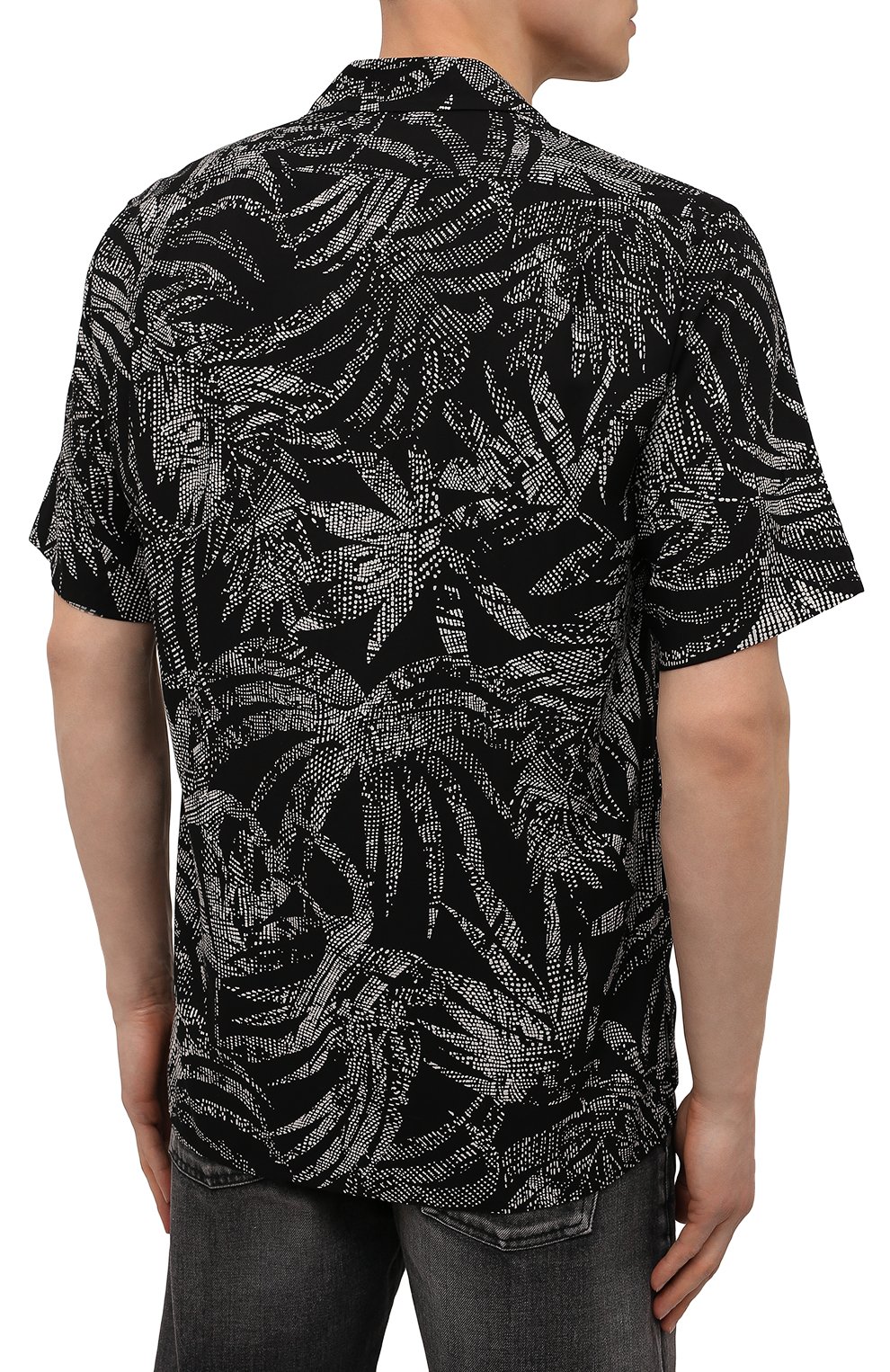 Рубашка из вискозы SAINT LAURENT, арт. 531956/Y2C26, фото 4