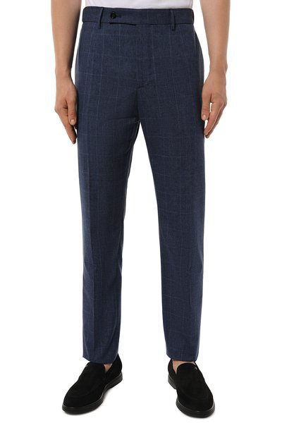 Брюки из шерсти и хлопка ANDREA CAMPAGNA, арт. GL0BE, фото 3