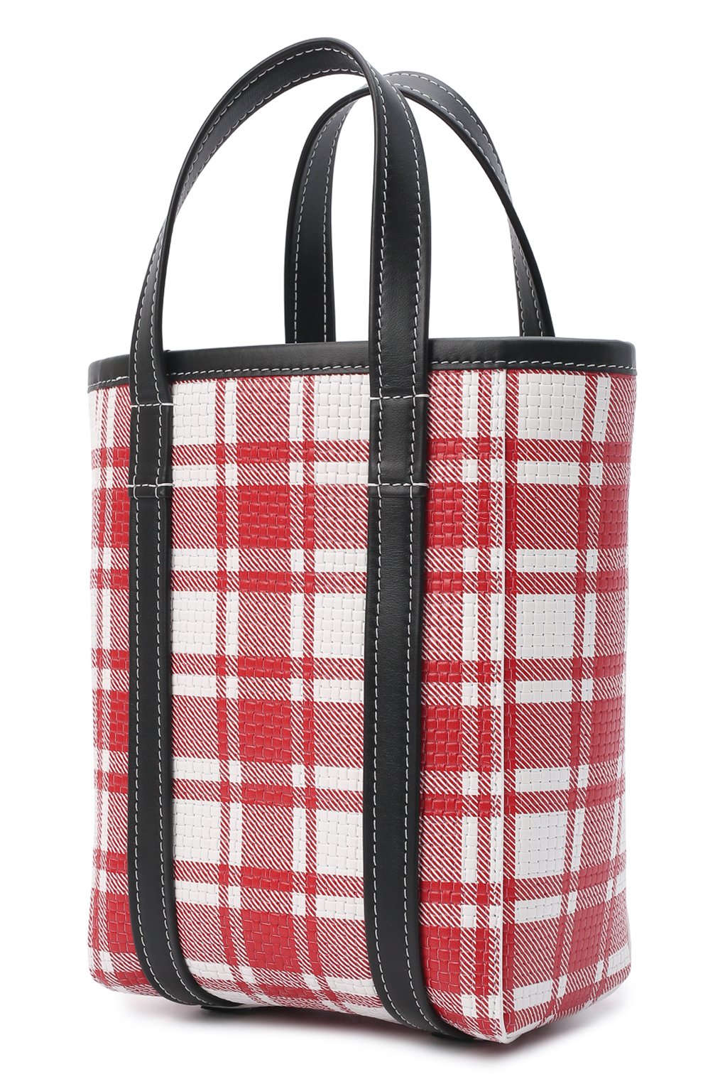 Сумка-шопер barbes BALENCIAGA красного цвета по цене 134000 руб., арт. 672983/2100P, фото 4 Сумка-шопер barbes BALENCIAGA, арт. 672983/2100P, фото 4