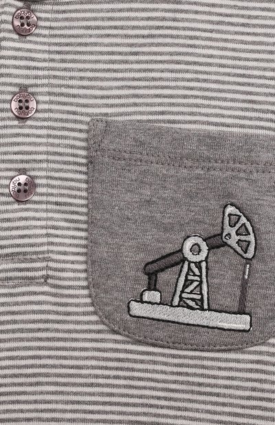 Хлопковый лонгслив BABYBU, арт. BI-D1012W22, фото 3