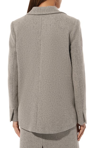 Жакет из шерсти и вискозы ERIKA CAVALLINI, арт. P4WG02, фото 4