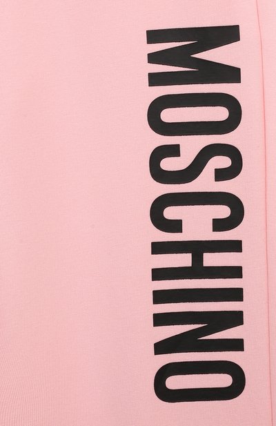 Хлопковые джоггеры MOSCHINO, арт. HUP086/LDA21/4-8, фото 3