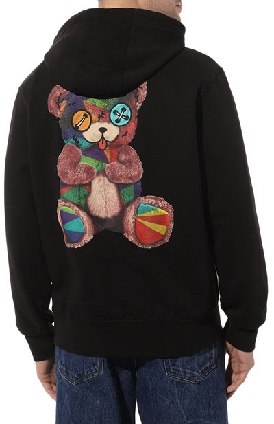 Хлопковое худи BARROW, арт. 034087, фото 4