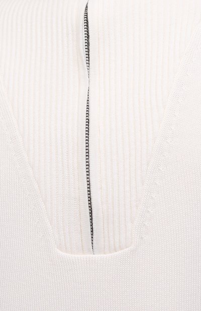 Шерстяной свитер WINDSOR кремового цвета по цене 36400 руб., арт. 13 RAFFAELE-HZ 10012224, фото 5 Шерстяной свитер WINDSOR, арт. 13 RAFFAELE-HZ 10012224, фото 5