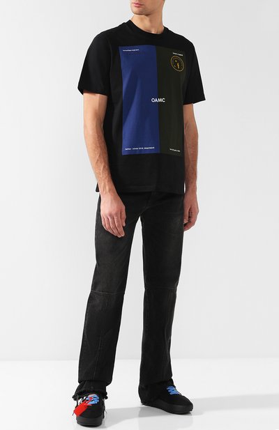 Высокие кроссовки cst- 001 на шнуровке и с застежками велькро OFF-WHITE, арт. 0MIA108F18B830011001, фото 2