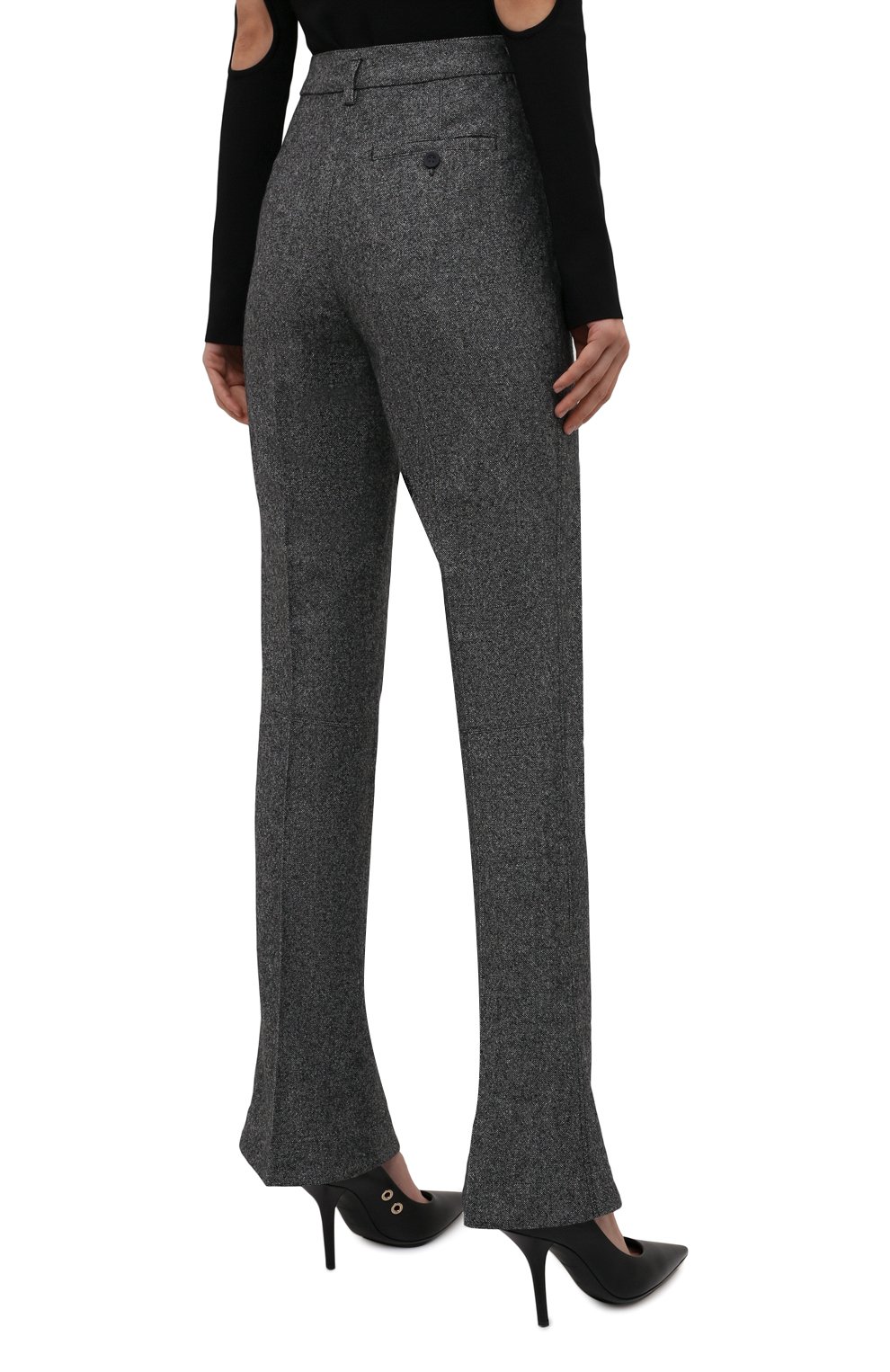 Брюки ACNE STUDIOS серого цвета по цене 51950 руб., арт. AK0418, фото 4 Брюки ACNE STUDIOS, арт. AK0418, фото 4